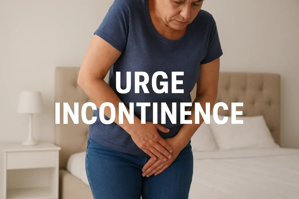 how to manage urge incontinence Maplehurst symptoms