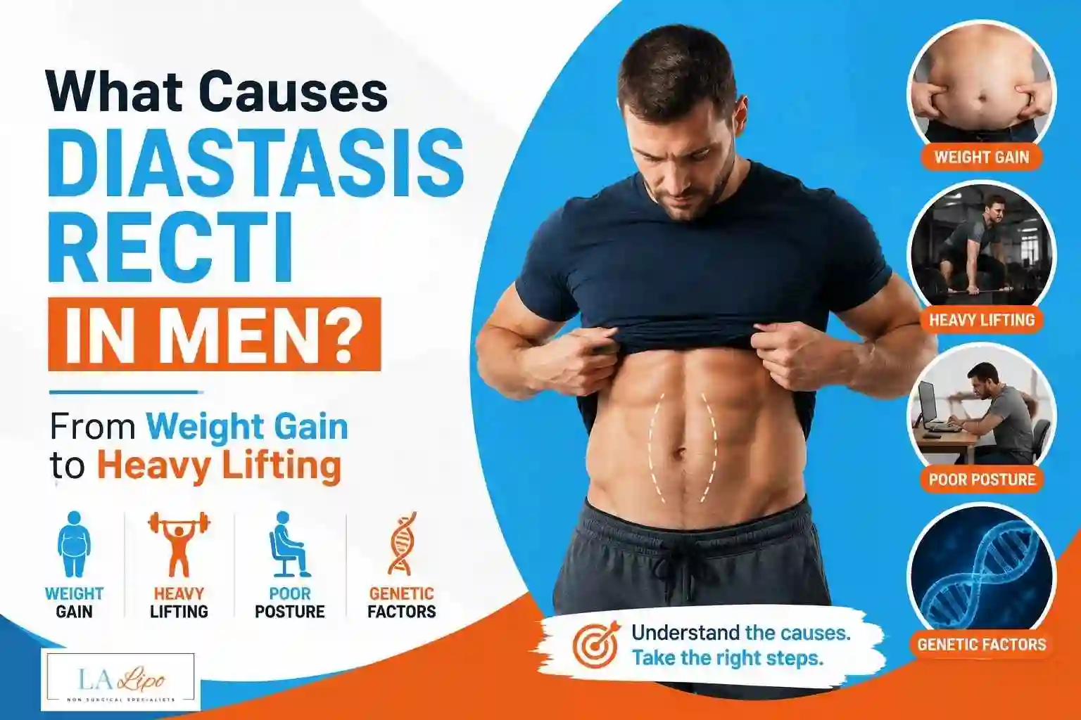What Causes Diastasis Recti in Men? From Weight Gain to Heavy Lifting Maplehurst